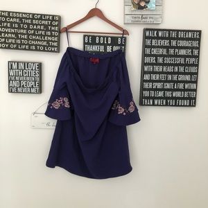 Plus Size Purple Dress, XXL